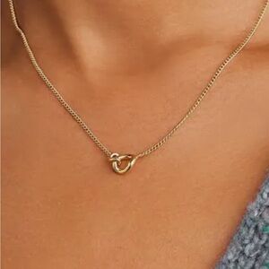Gorjana Lou Lock Necklace